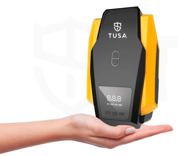 Tusa Yellow tyre inflator
