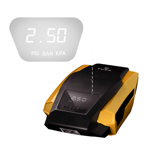 Yellow Tyre Infaltor